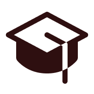 Graduation cap icon